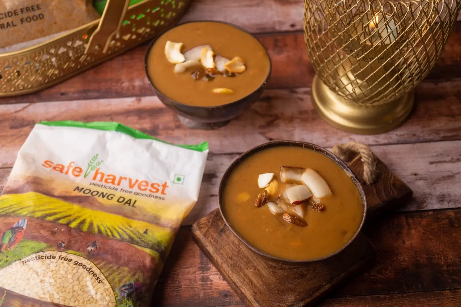 Onam Special recipe Parippu Payasam by using Safe Harvest products