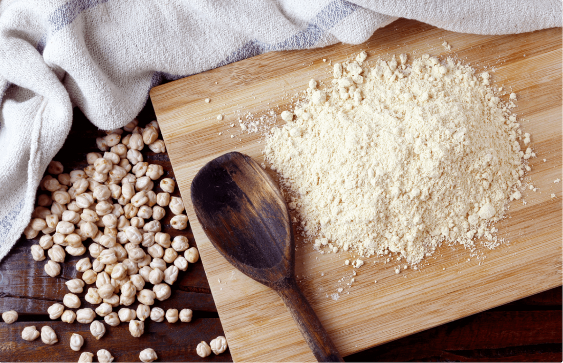 Health Benefits Of Pure Pesticide Free Besan Or Chickpea Flour.