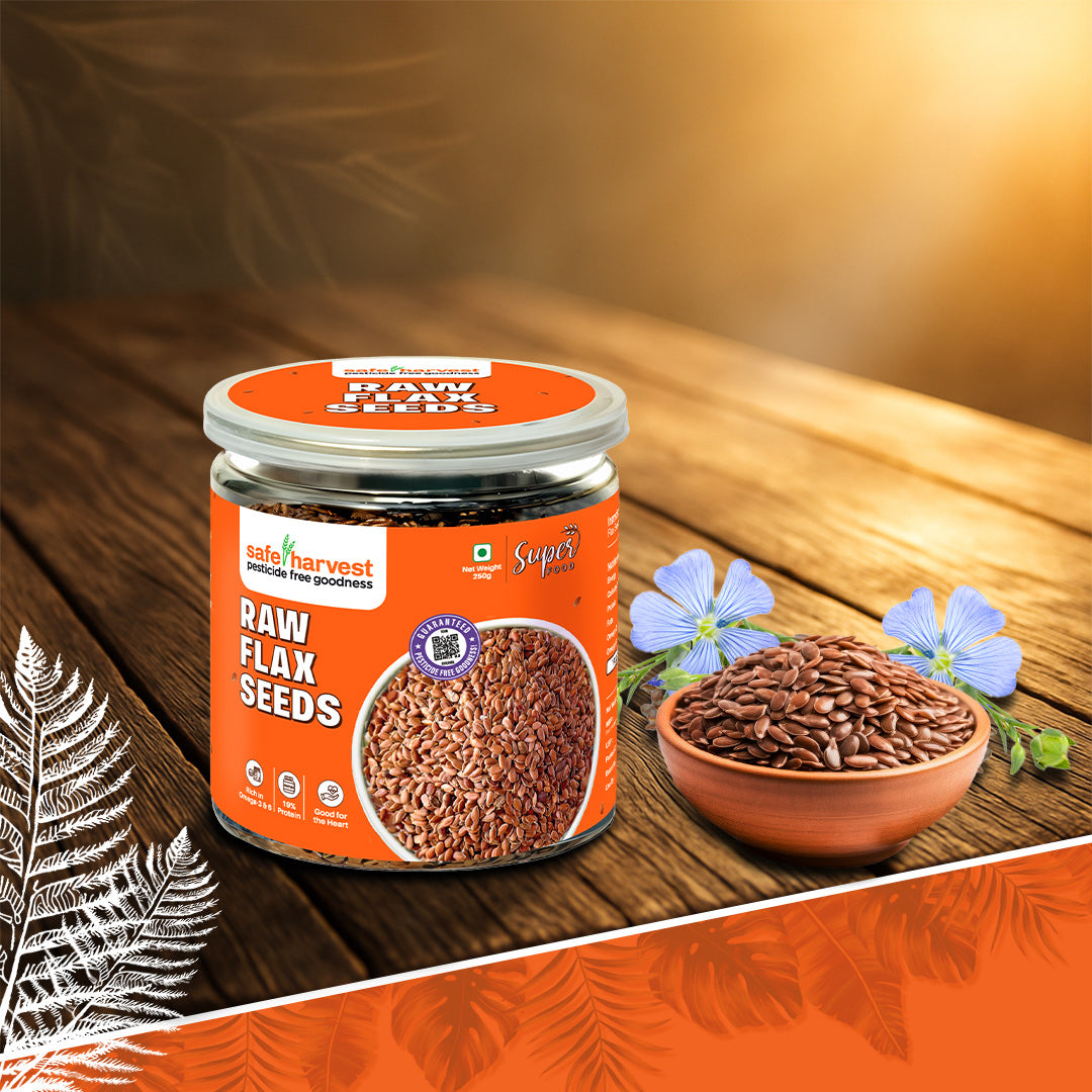 Raw Flax Seeds