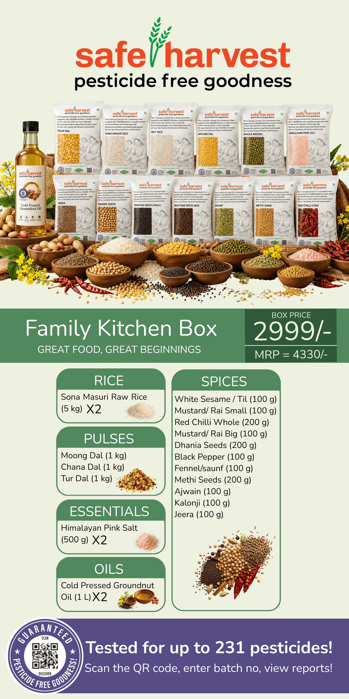 Family Kitchen Box Pesticide-Free