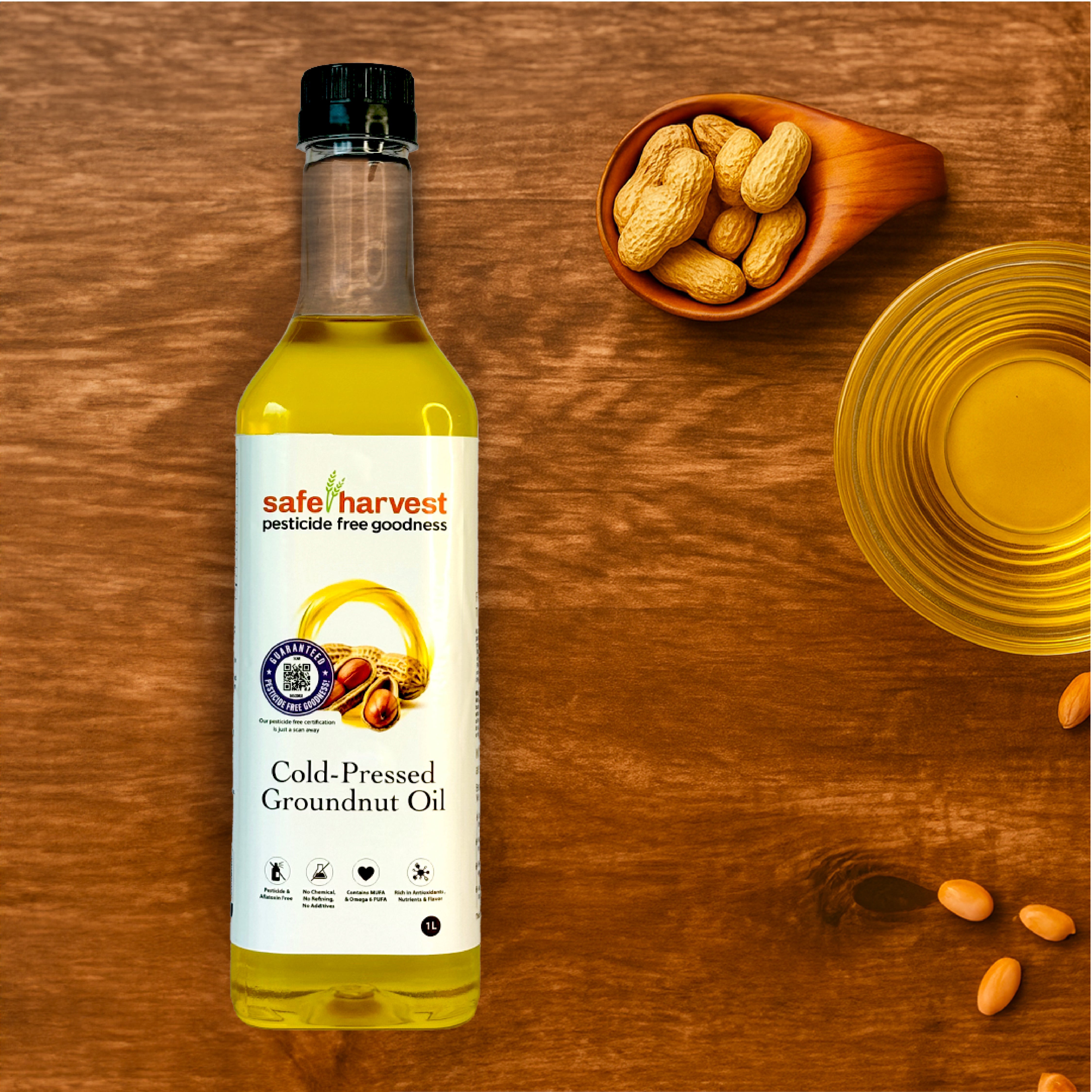 Cold Pressed Ground Nut Oil
