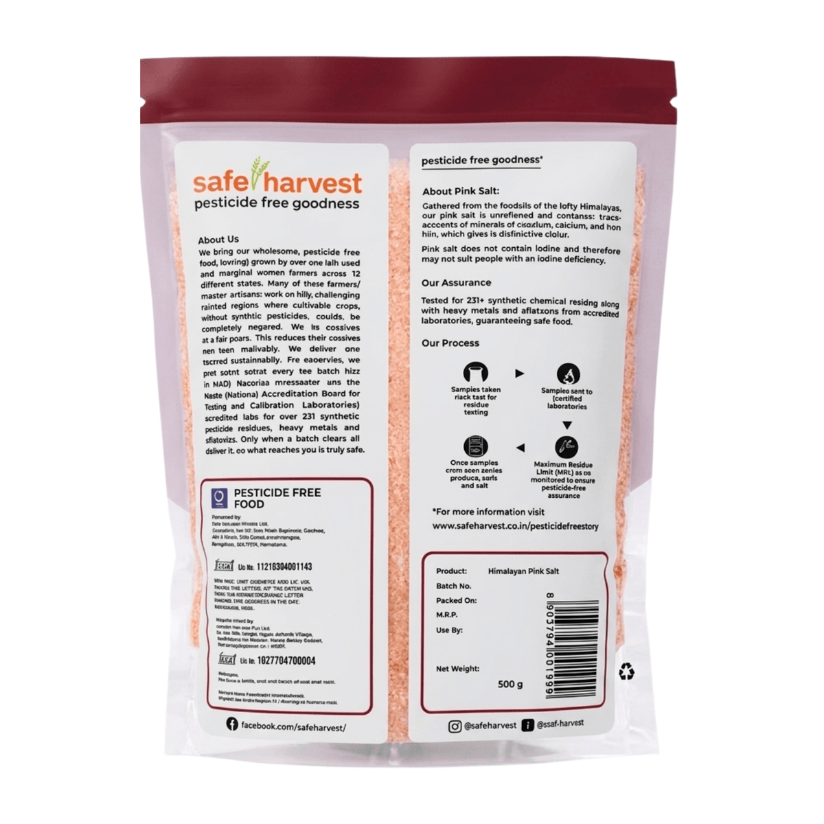 Himalayan Pink Salt Pesticide-Free