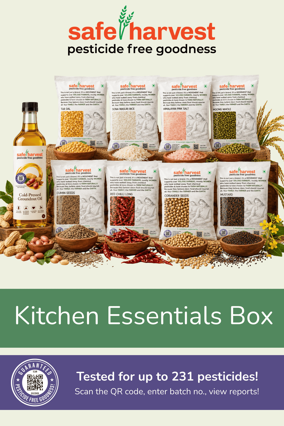 Kitchen Essentials Box Pesticide-Free