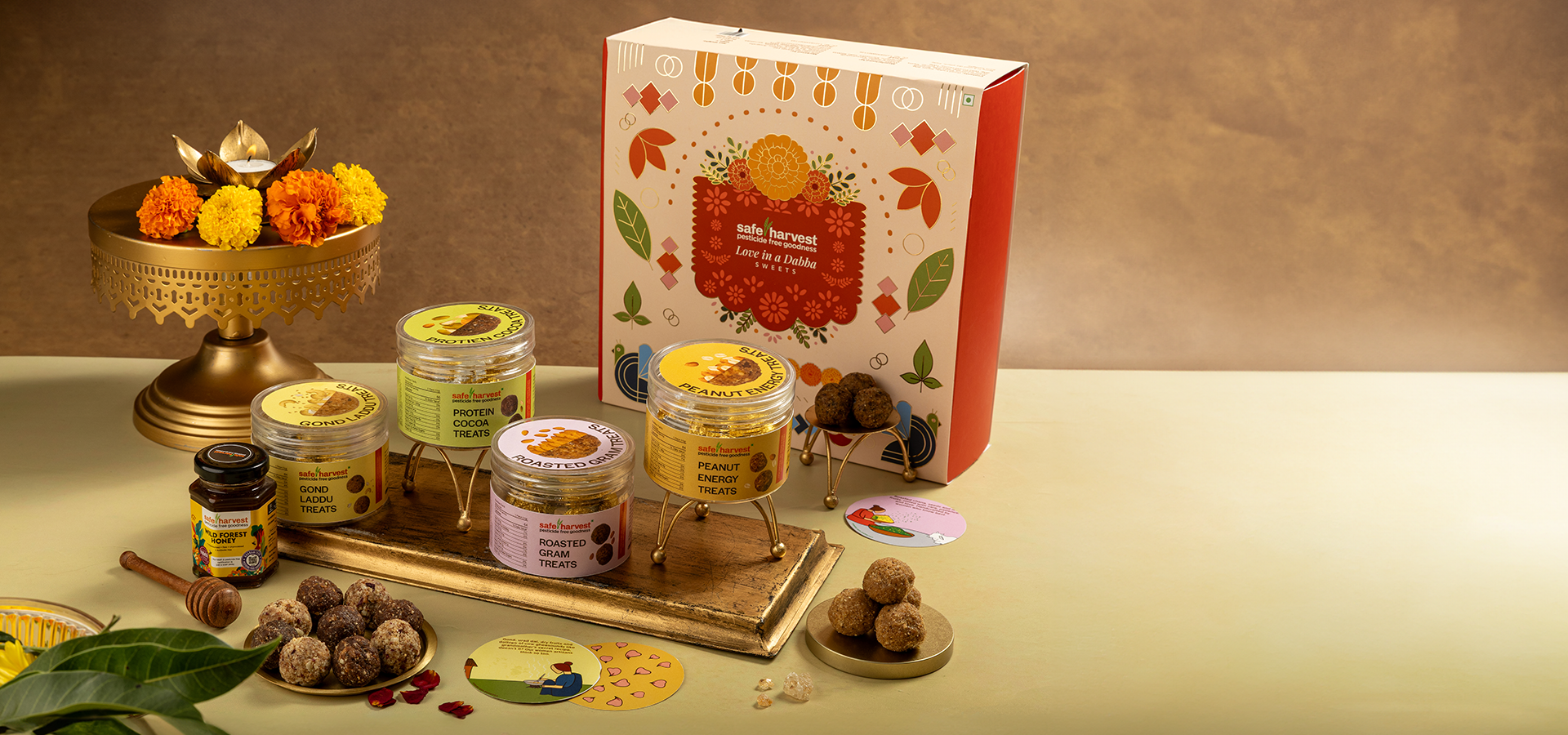 Festive Gift Box - Love in a Dabba, Sweets