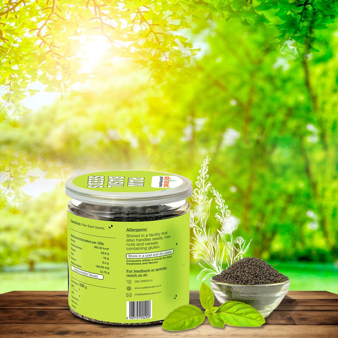 Basil Seeds Pesticide-Free 250g