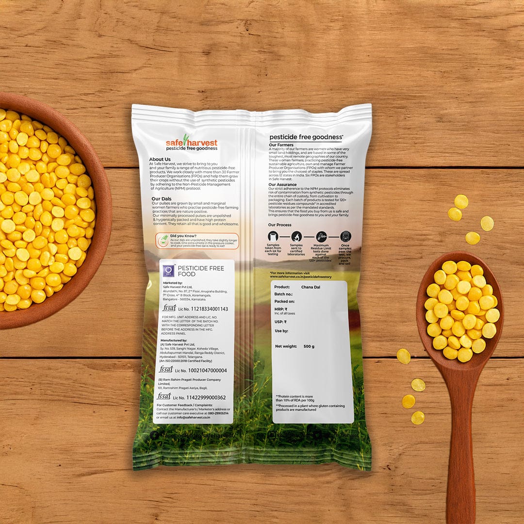 Chana Dal Pesticide-Free