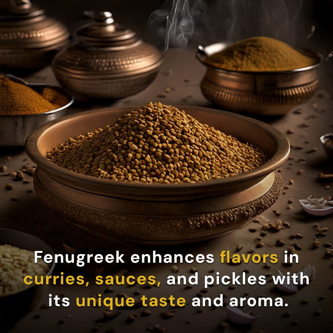 Fenugreek Seeds/ Methi Pesticide-Free 200g