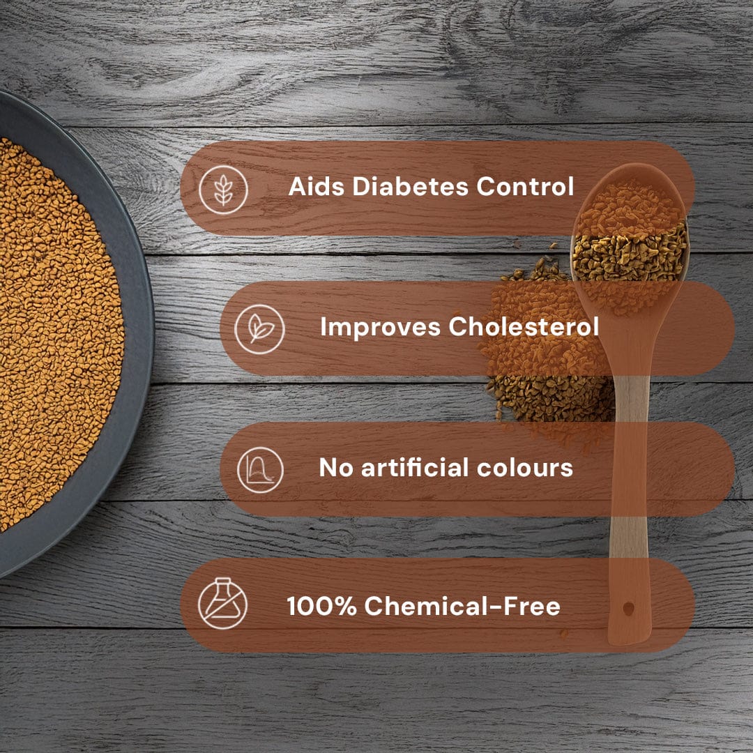 Fenugreek Seeds/ Methi Pesticide-Free 200g