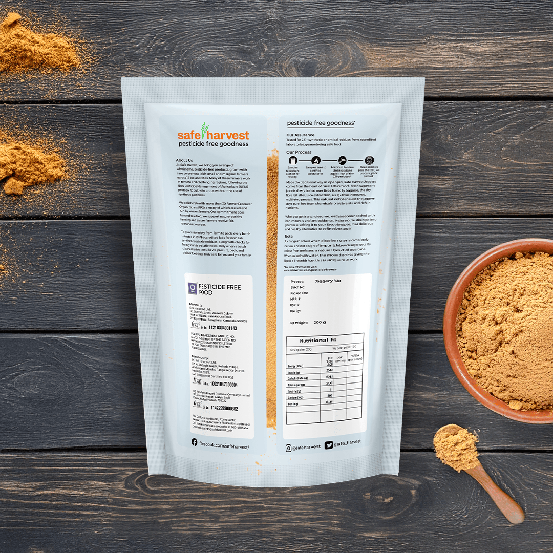 Jaggery Powder Pesticide-Free 500g