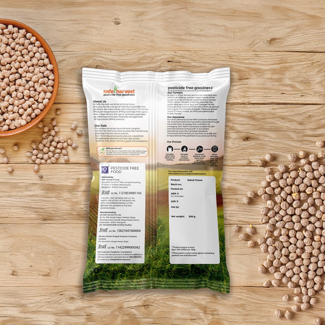 Kabuli Chana Pesticide-Free