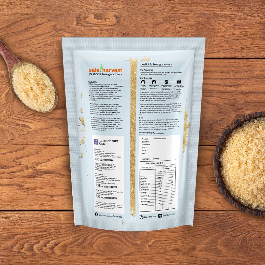 Khandsari Sugar Pesticide-Free