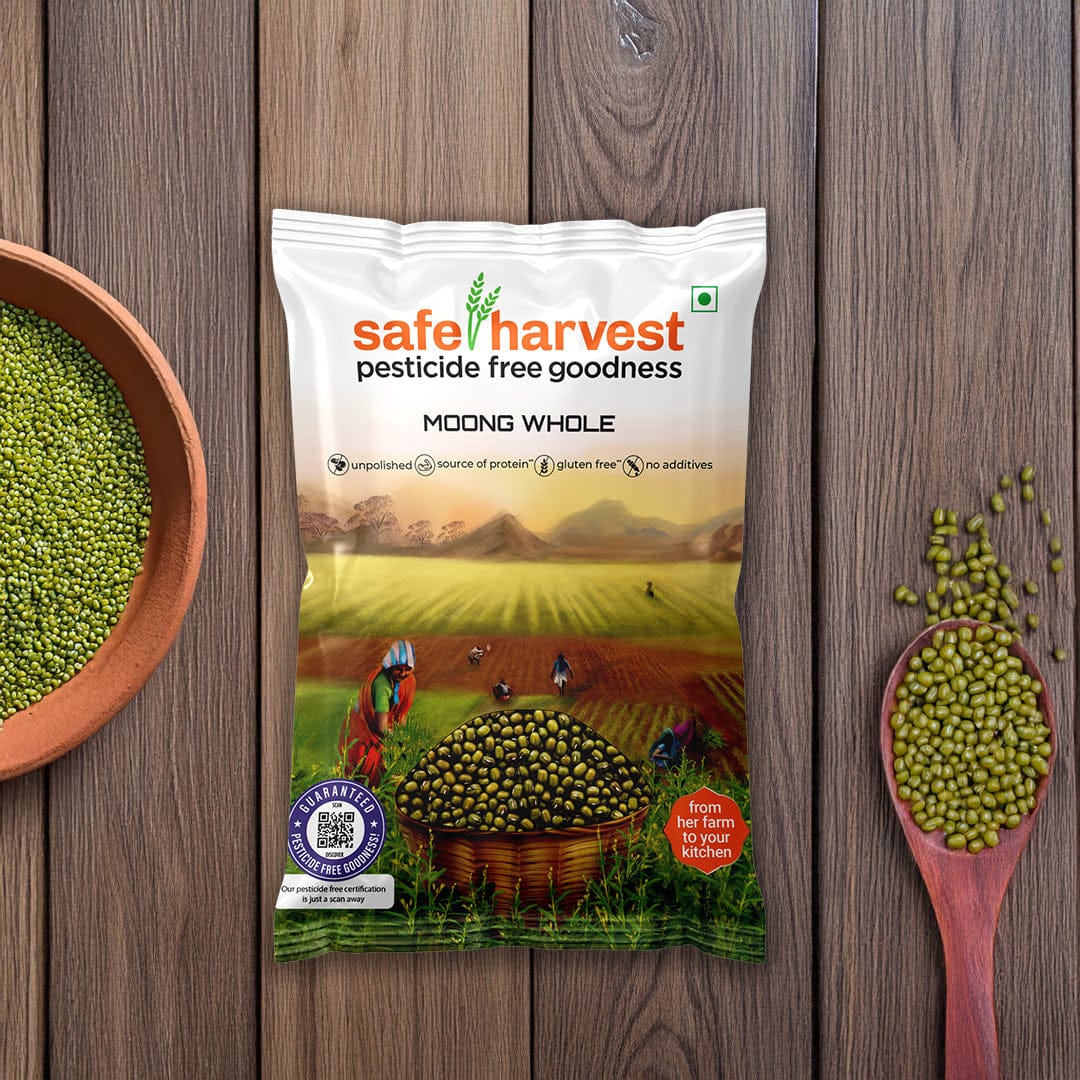 Moong Whole Pesticide-Free 500g