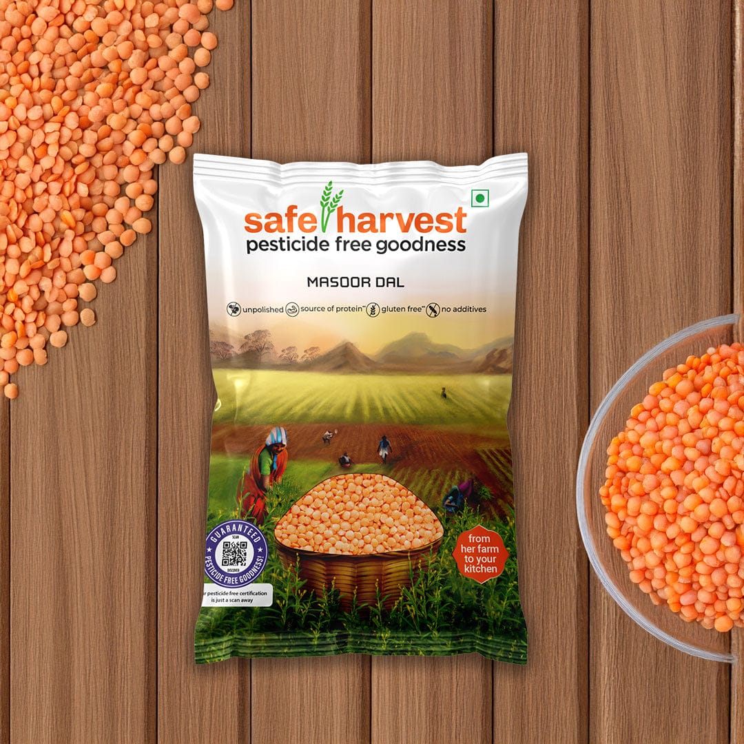 Masoor Dal Pesticide-Free