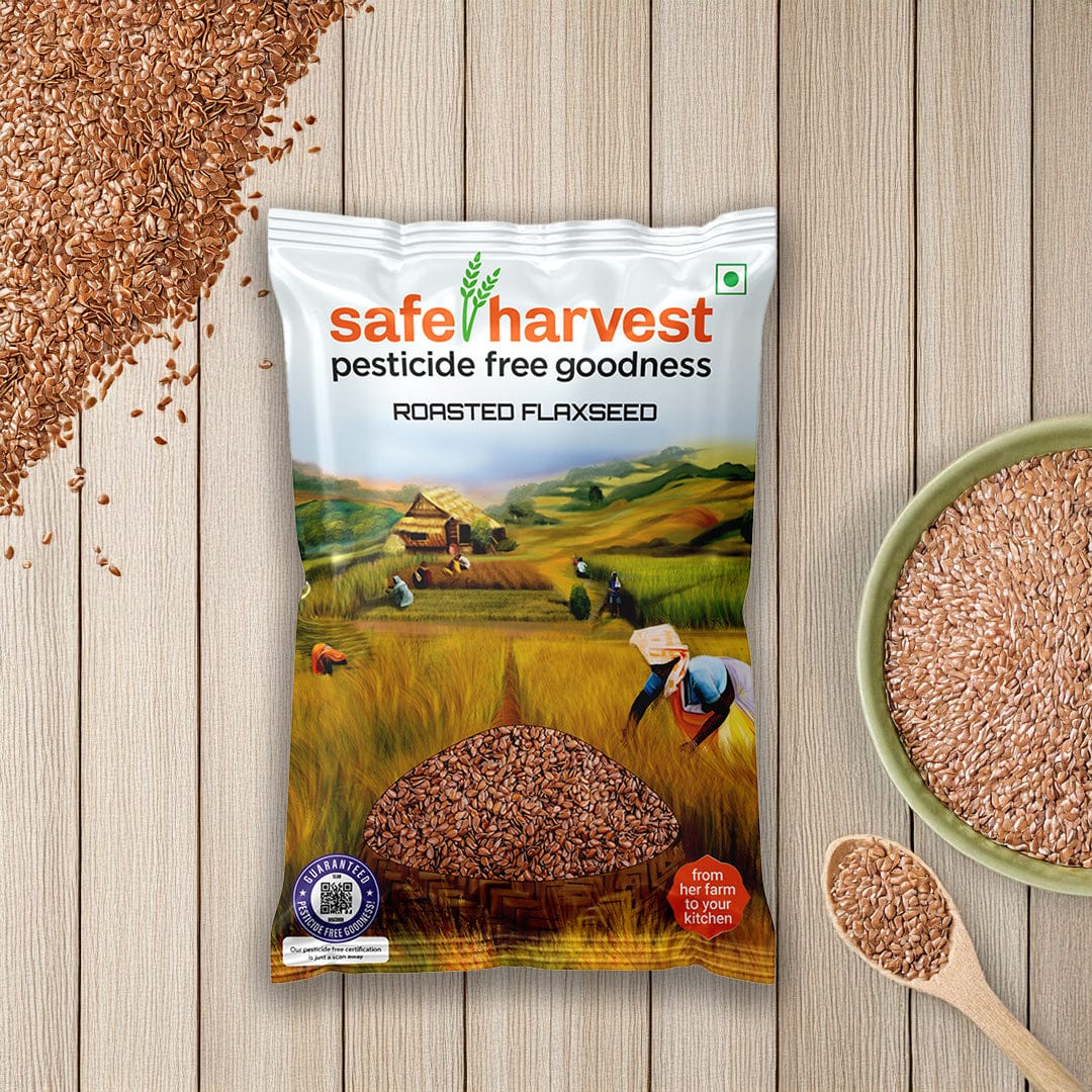 Roasted Flaxseed Pesticide-Free 200g