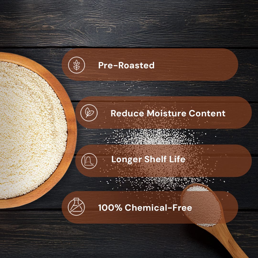 Roasted Sooji Pesticide-Free